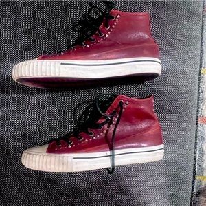 John Varvatos X Converse size 9 Rare super cool shoes but half size too big 4 me